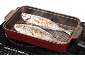 トリプワイドIHで魚を美味しく焼く方法